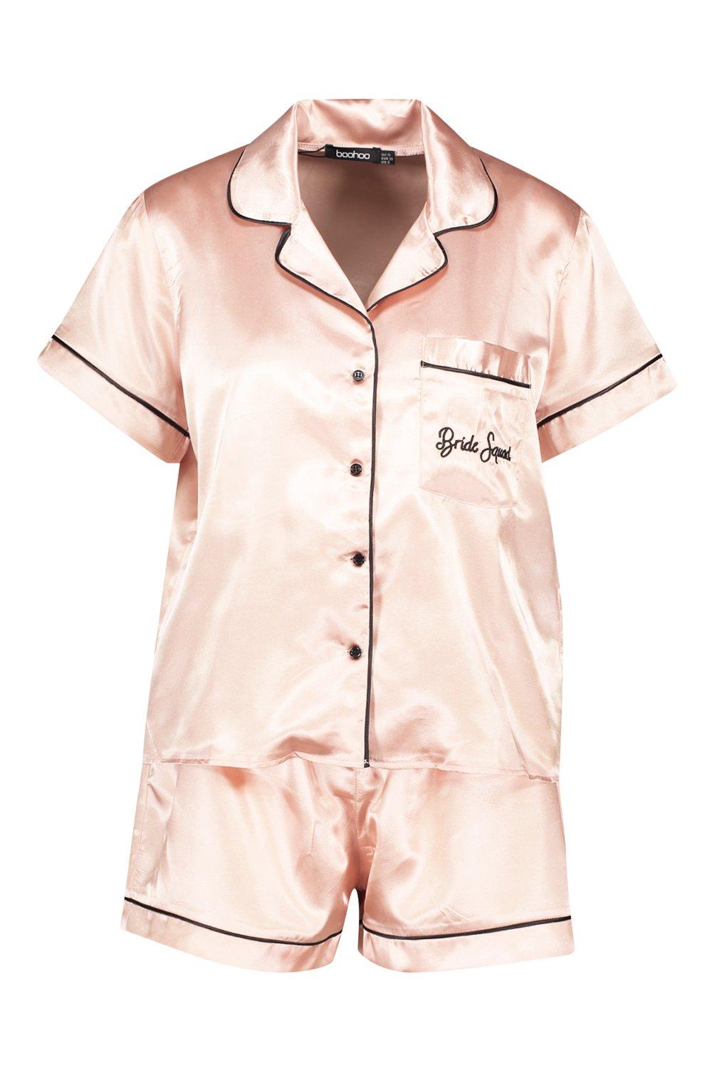 Silky pjs boohoo sale